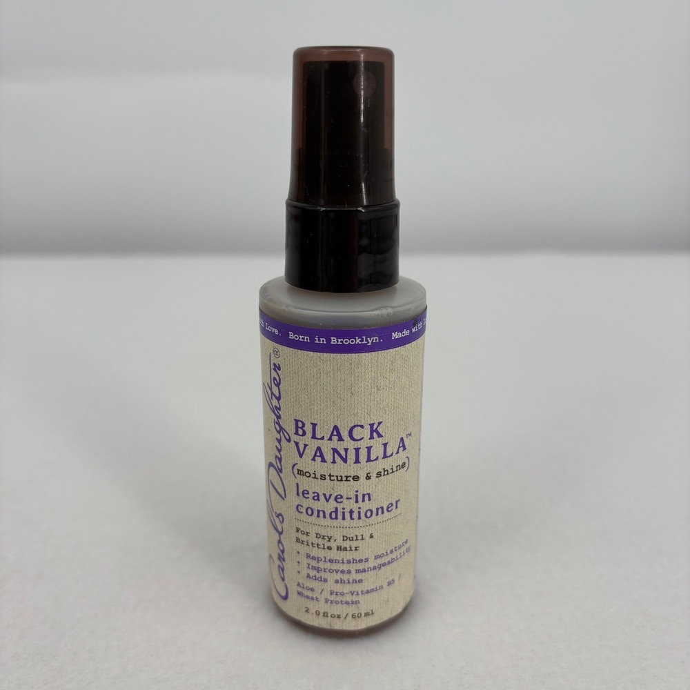 Carol's Daughter Black Vanilla Leave-In Conditioner Moisture & Shine 2oz Travel